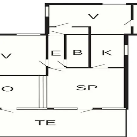 Сasa de vacaciones 7 Person In Knebel-by Traum *